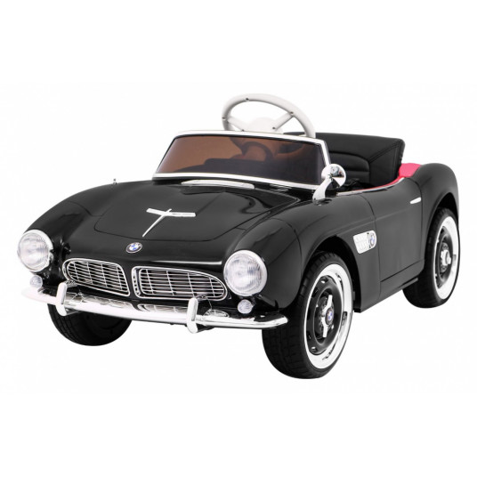 Elektromobilis Bmw 507 Retro, juodas