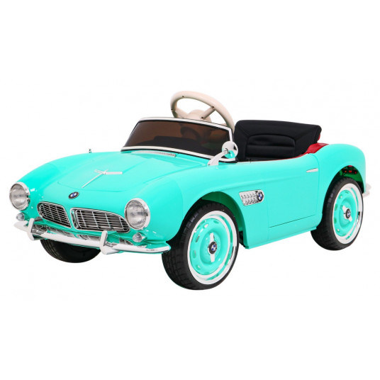 Elektromobilis BMW 507 Retro, žalias