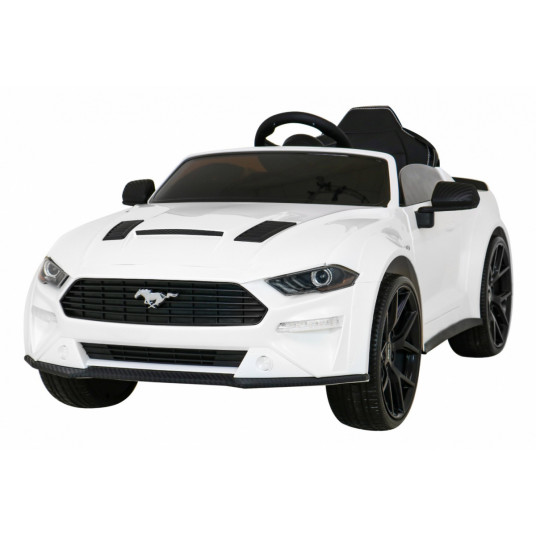 Elektromobilis Ford Mustang GT, baltas