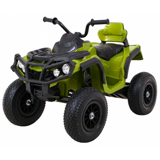 Elektrinis keturratis ATV AIR Wheel, žalias