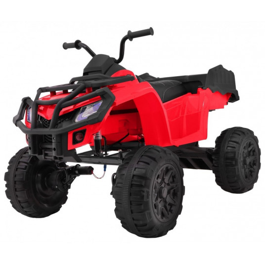 Elektrinis keturratis XL ATV, remote control 2 4 GHZ, raudonas