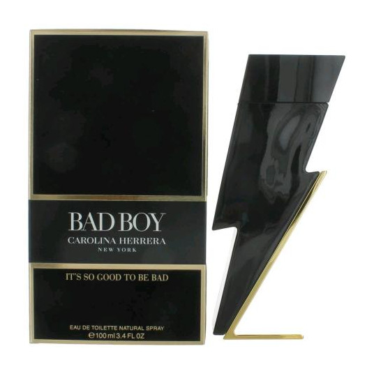  Carolina Herrera Bad Boy Eau De Toilette Spray 100 Ml For Men 