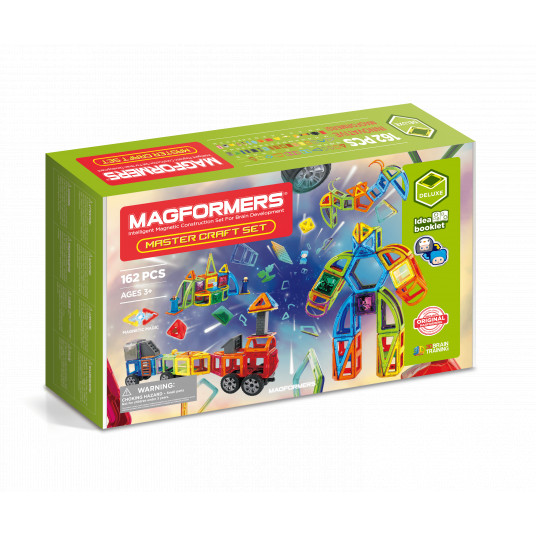 MAGFORMERS magnetinis rinkinys „Konstravimo meistras“