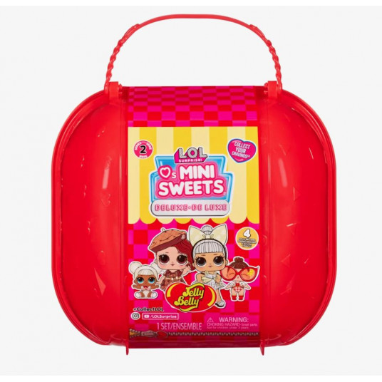LOL SURPRISE - Keturių LOL Loves Mini Sweets Jelly Belly Deluxe Pack lėlių rinkinys 589365