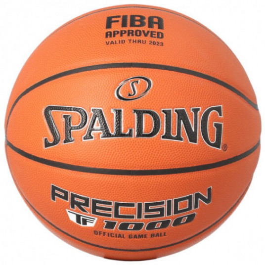 Krepšinio kamuolys SPALDING PRECISION TF-1000 FIBA APPROVED (Size 6)