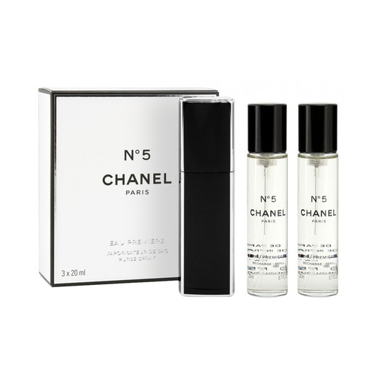  Chanel No 5 Eau Premiere EDP Refillable 20 ml EDP Refill 2 x 20 ml  woman 