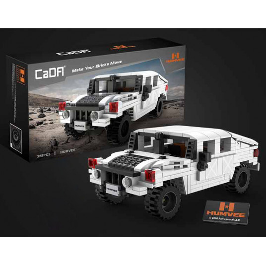 Konstruktorius - automobilis Humvee, 328 elementai