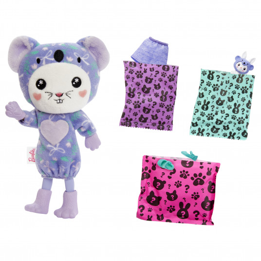 Čelsės  „Cutie Reveal“ rinkinys, minkštutėlių kostiumų serija - triušelis + koala