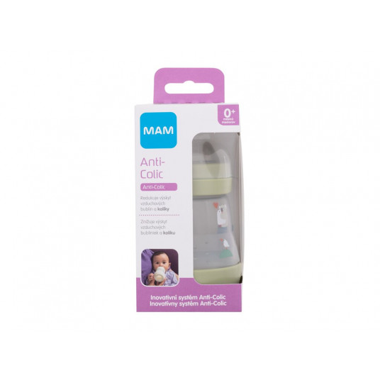 Baby Bottle MAM Easy Start Anti-Colic 0m+ Green, 160ml