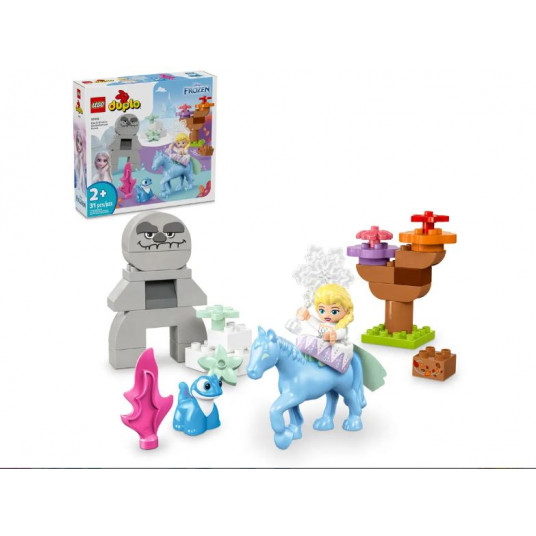 LEGO® 10418 DUPLO Elza ir Brunis užburtame miške
