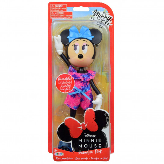 Disney, Minnie Mouse, Doll, Paradise Pink, For Girls