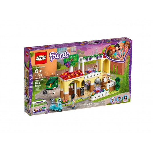 Lego, Friends, Heartlake City Restaurant, Construction Set, 41379, For Girls, For Girls, 6+ years, 624 pcs
