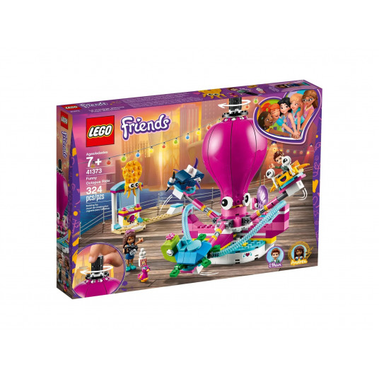 Lego, Friends, Funny Octopus Ride, Construction Set, 41373, For Boys & Girls, Unisex, 7+ years, 324 pcs