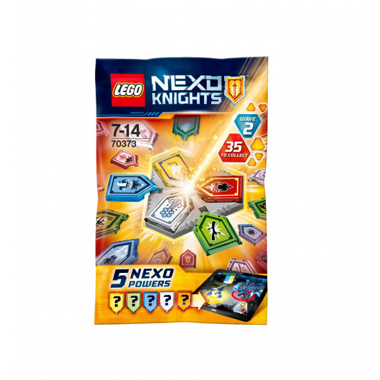 Lego, Nexo Knights, Power Wave 1, Construction Set, 70372, For Boys, For Boys, 7 - 14 years, 10 pcs