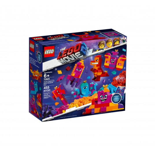 Lego, The Lego Movie 2, Queen Watevra's Build Whatever Box!, Construction Set, 70825, For Girls, For Girls, 6+ years, 455 pcs