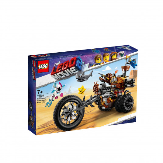 Lego, The Lego Movie 2, MetalBeard`s Heavy Motor Trike!, Construction Set, 70834, For Boys, For Boys, 7+ years, 461 pcs