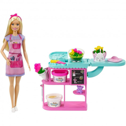 Barbie by Mattel, Barbie, Doll, Florist Playset, For Girls