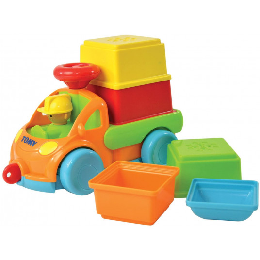 Tomy, Toomies, Cars Playset, Stacking Toy With Sounds