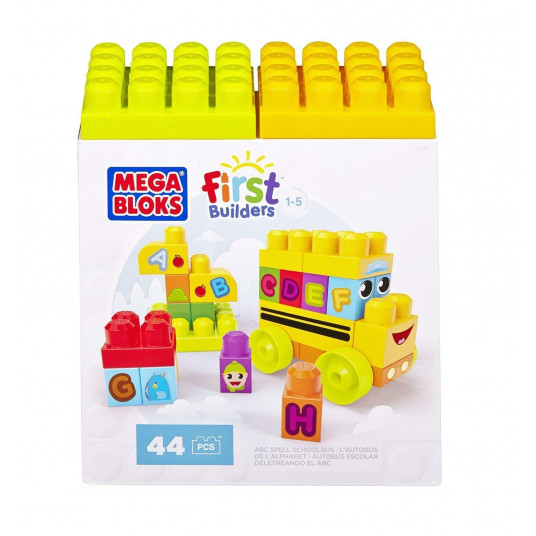 Mega Bloks, First Builders, Construction Set, 1 - 5 years, 44