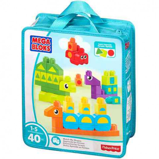 Mega Bloks, First Builders, Construction Set, 40 pcs