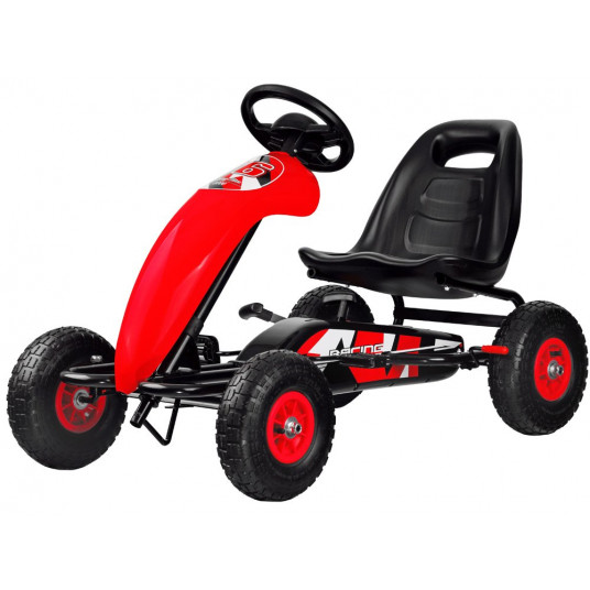 Minamas kartingas "Gokart", raudonas