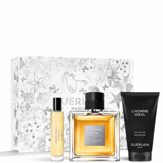  Guerlain L'homme Ideal EDT 100ml + EDT 10ml + Dušo želė 75ml  