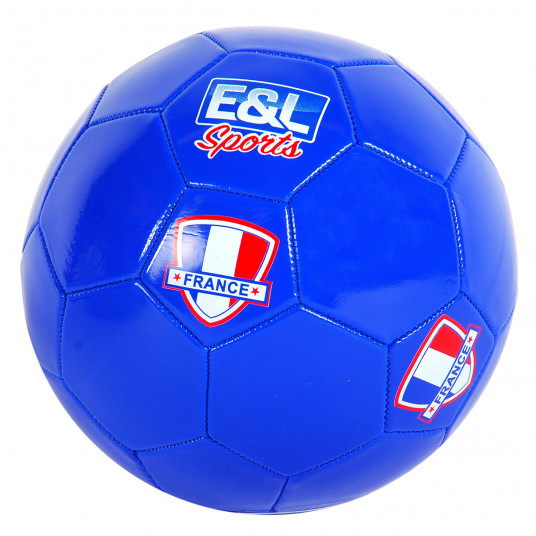 Futbolo kamuolys E and L Sports France, mėlynas