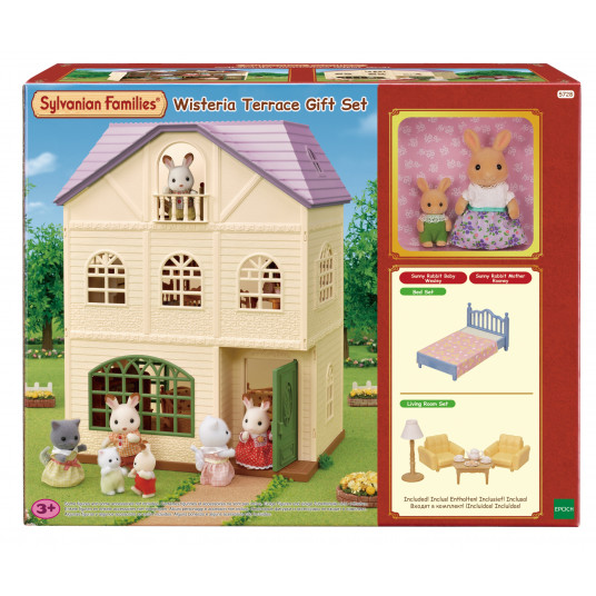 SYLVANIAN FAMILIES Dovanų rinkinys „Namelis su terasa“