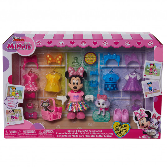 MINNIE MOUSE Stilingas rinkinys su šuniuku