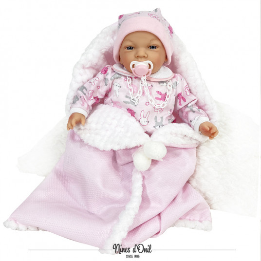 Doll - 70915 - Nines d'Onil - BENITO wit SOUND - size 45 cm