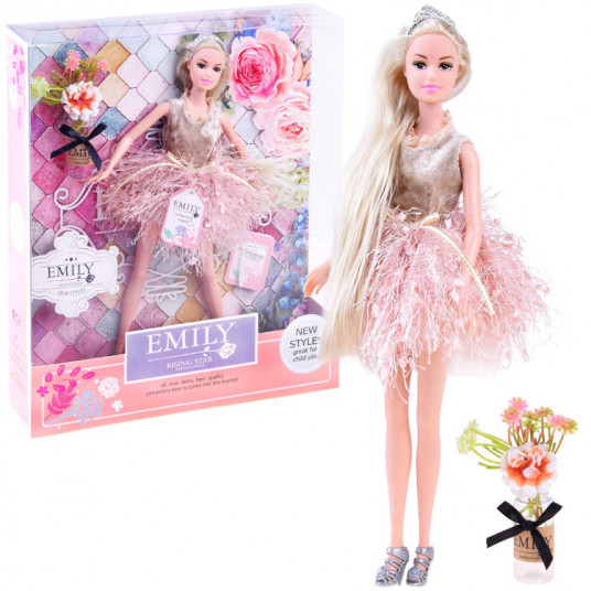 Emily Doll modelis šviesiais plaukais ZA3135