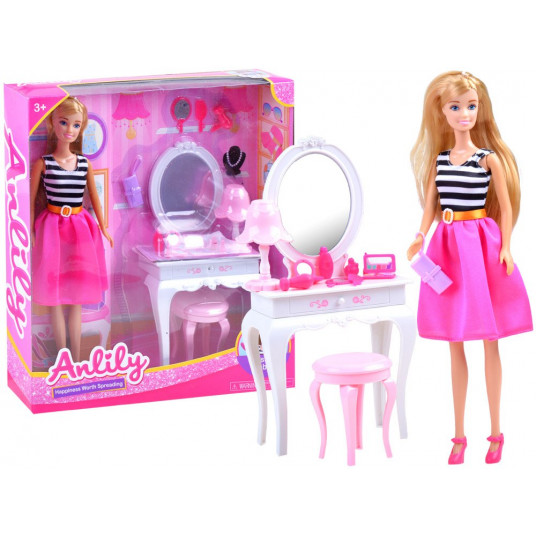 Anlily lėlių rinkinys TOILETAS ir priedai ZA3486