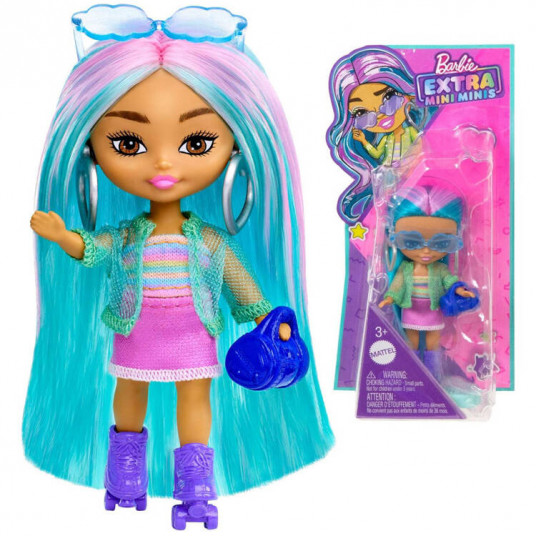 Stilinga madinga lėlė Barbie Extra Mini Minis aksesuarai HLN45 ZA5105 A