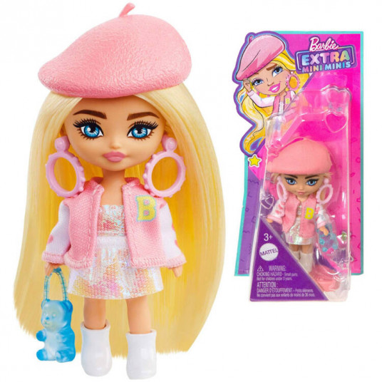 Stilinga madinga lėlė Barbie Extra Mini Mini berete HLN48 ZA5105C