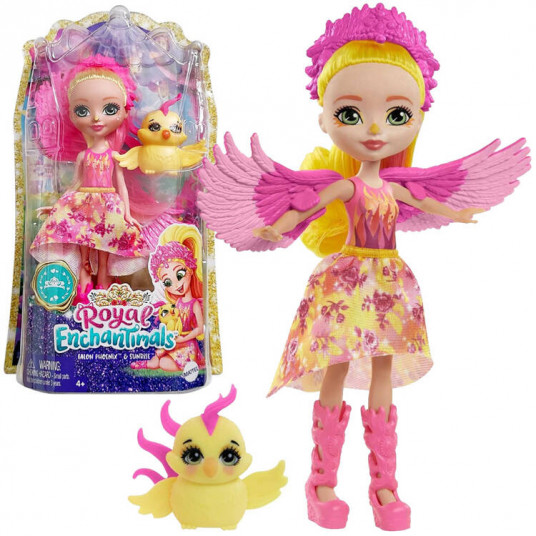 Lėlė Falon Phoenix ir paukštis Sunris
