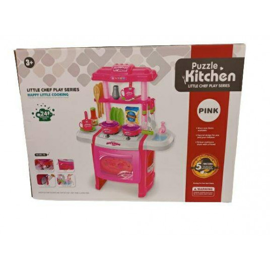 16573 VIRTUVĖ SU ŠVENTAIS IR ROŽINIAIS PRIEDAIS