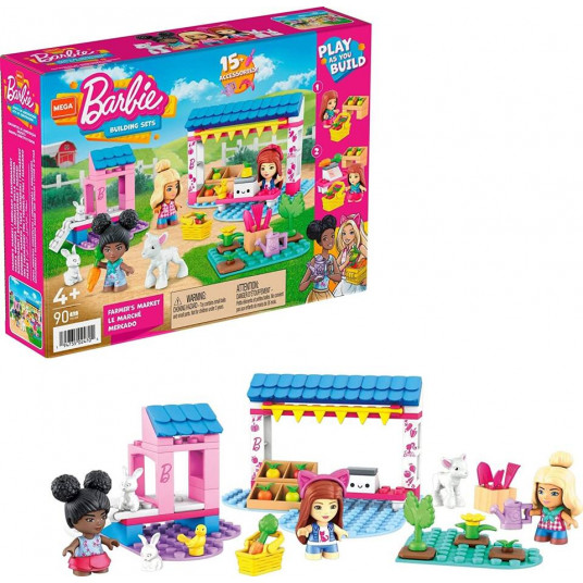 Blocks - 24704 - MEGA - BARBIE - FARMER'S MARKET - 90 pcs
