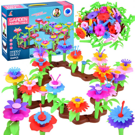 Creative Blocks sodo gėlės 104 vnt. ZA4204