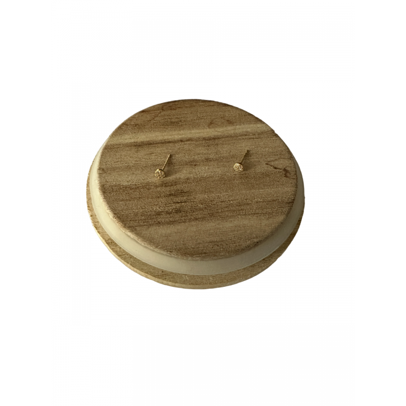 Infi Accessories Auskarai Buttons Yellow