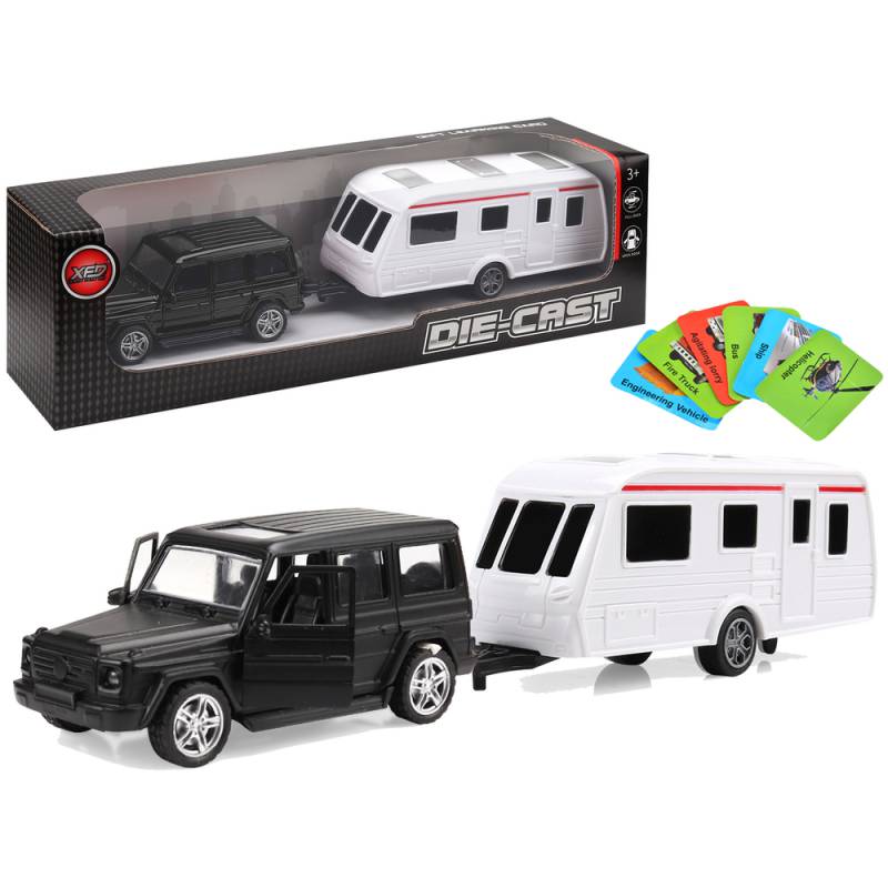 Transporto priemonių rinkinys, Jeep Black Camper