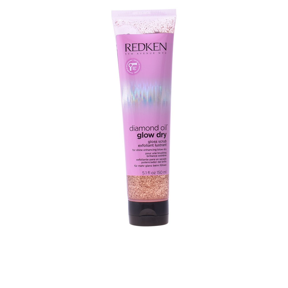 Redken Diamond Oil Glow Dry Scrub galvos odos šveitiklis 150ml