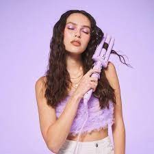 "Mermade Cutie Waver Lilac" Plaukų formavimo prietaisas Levandų spalvos 22 mm