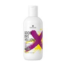 Schwarzkopf Goodbye Yellow spalvą Neutralizuojantis šampūnas  300ml