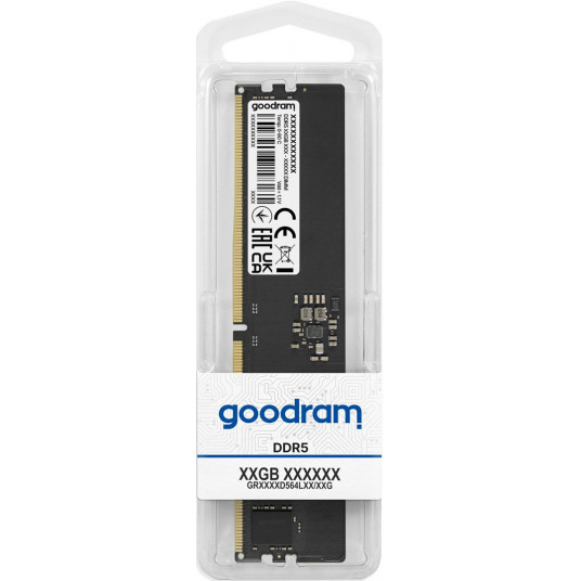 Goodram GR4800D564L40/32G atminties modulis 32 GB 1 x 32 GB DDR5 4800 MHz ECC