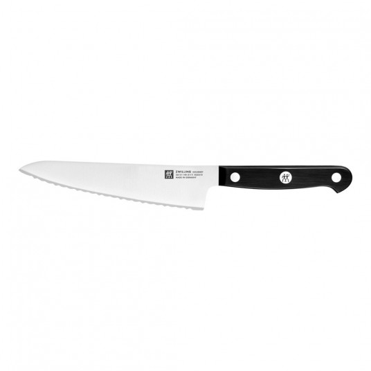 Kompaktiškas šefo peilis su dantytais ašmenimis ZWILLING Gourmet 36121-141-0 - 14 cm