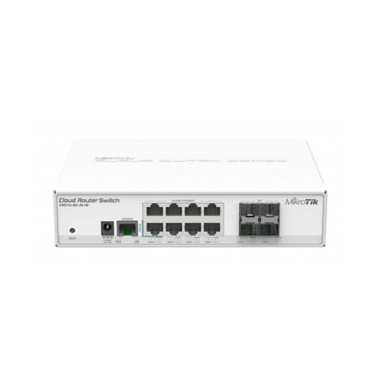 Tinklo komutatorius MikroTik Cloud Router Switch CRS112-8G-4S-IN
