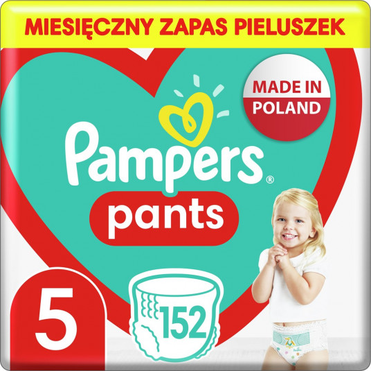 Sauskelnės Pampers Pants Berniukams / mergaitėms 5 152 vnt