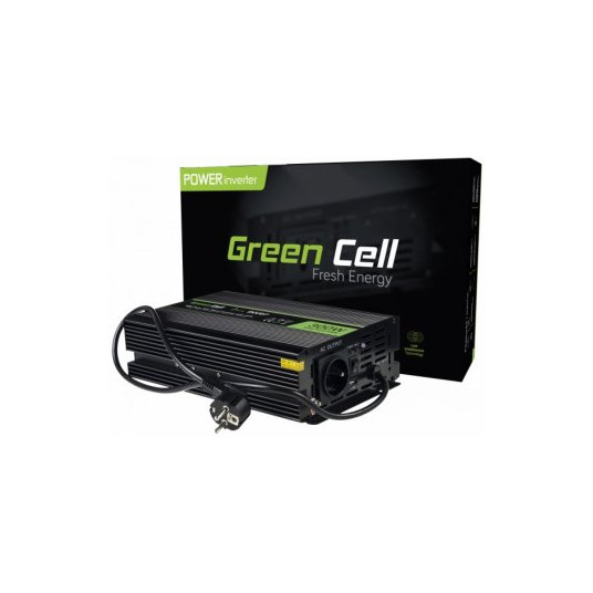 Green Cell UPS 12V na 230V Czysta sinusoida 300W