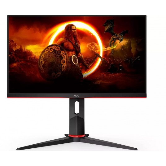 Monitorius AOC Q24G2A/BK 23,8 colio, IPS, QHD, 2560 x 1440, 16:9, 1 ms, 350 cd/m², HDMI prievadų skaičius 1, 165 Hz