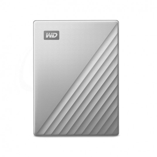 Išorinis HDD|WESTERN DIGITAL|My Passport Ultra|2TB|USB 3.1|Spalva Sidabrinė|WDBC3C0020BBL-WESN